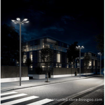 Solar Integrated IP66 IK08 Battery Replaceable Outdoor Post Top Light for Roads and Parks